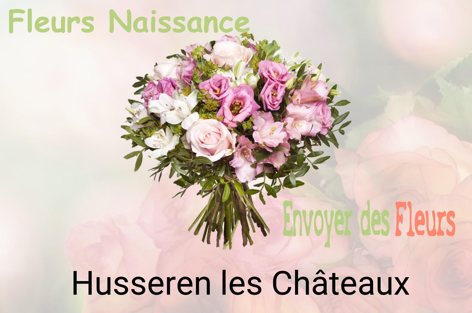 Bouquet de fleurs de naissance livré à Husseren-les-Châteaux